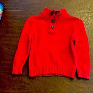 Red winter sweater 3T